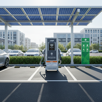 LongLi DC EC Manufacturing EV Charger 120kW 160kW 180kW OCPP TUV GB 380V Borne de Recharge Commerciale Extérieure pour Véhicules Électriques avec Lecteur RFID
