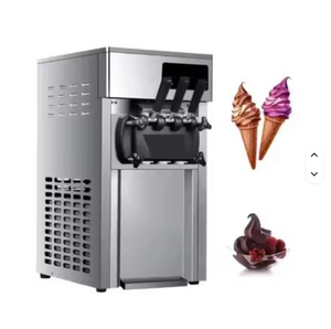 Brand New High Quality Stainless Steel Home RV <b>Ice</b> Cream Machine Mini Electric Automatic Soft Serve <b>Maker</b> High-Capacity - Product Image 1