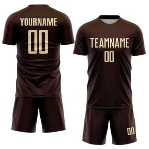 Maillots de football unisexes à séchage rapide, uniformes de football à manches courtes pour l'été - Product Image 4