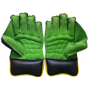 Gants de gardien de cricket en cuir rembourrés, haute protection, équipement de gardien, cuir doublement cousu - Product Image 6