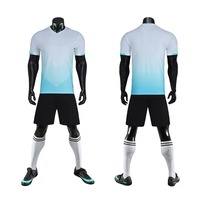 Conjunto de Camiseta de Fútbol para Hombre, Manga Corta, Cuello en V, Absorbe la Humedad, Ajuste Atlético, para Todas las Temporadas, Uniforme para Adultos