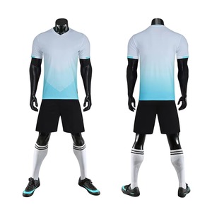 Men's Soccer Jersey Set <b>Short</b> Sleeve V-Neck Moisture Wicking Athletic Fit All Seasons Adult Uniform - Product Image 4