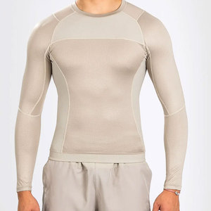 Men's Rash Guard Customized Logo Front Sportswear Polyester/Nylon Quick Dry Eco-Friendly Breathable Sleeveless <b>Athletic</b> Shirt - Product Image 2