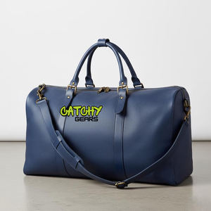 Bolsa de Viaje de Cuero Premium con Compartimento para Zapatos, Bolsa de Viaje Grande para Fin de Semana, Bolsa de Cuero Genuino Retro para Hombre y Mujer - Product Image 1