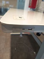 Escritorios de Computadora Modernos de Metal y Vidrio con Recubrimiento en Polvo, Ajustables para Interiores de Oficinas Comerciales, Lumetal Vietnam, Requiere Ensamblaje ODM