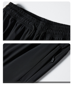 Pantalones Cortos de Lona Sólida para Hombre, de Verano, Secado Rápido, Transpirables, Ecológicos, Impermeables, Casuales, para Fitness y Ejercicio, Venta al Por Mayor - Product Image 2