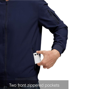 Blouson Bomber Homme Tendance Léger Décontracté Printemps Automne Personnalisé Coupe-Vent Matelassé - Product Image 3