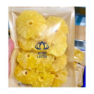 สับปะรดอบแห้งเกรดพรีเมียมสำหรับตกแต่งขนมหวานและผสมชาผลไม้ ผลิตภัณฑ์จากผลไม้เขตร้อนที่สะอาด - Product Image 1