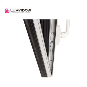 Texas Offre Spéciale fenêtres en verre trempé double ultra durables noir profil mince en aluminium ligne fixe hôtels modernes à écran pliant - Product Image 4