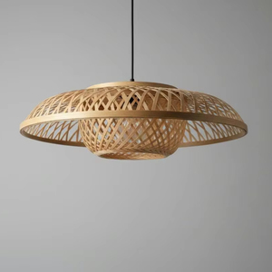 Premium Handmade Bamboo Lamps Lapex Eco Friendly Natural Bamboo Woven Pendant <b>Lighting</b> Vietnam OEM Supplier - Product Image 1