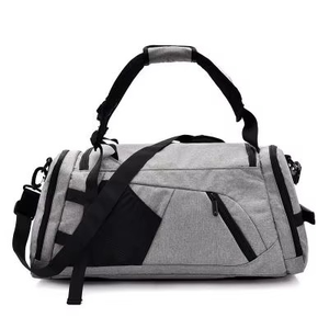 Customizable Zipper Gym Bag <b>Backpack</b> with Waterproof Pockets Unisex Sports Casual Gym Bag for Travel Shoe Compartment - Product Image 1