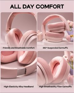 Auriculares para Juegos AULA G7 Pro Over-Ear con Cable/Inalámbricos, Controlador Dinámico, Cuero, Micrófono con Cancelación de Ruido, Iluminación RGB, Volumen - Product Image 2