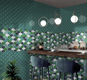 Carreaux de céramique chromatiques de haute qualité, finition lisse, pour murs et sols, usage résidentiel et commercial intensif. - Product Image 3