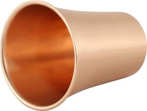 Verres en cuivre pour eau potable, boisson ayurvédique, écologiques, réutilisables, durables, pour une hydratation sûre à la maison - Product Image 4