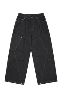 Pantalon denim durable en coton recyclé Jeans écologiques pour marques de distributeur - Product Image 2