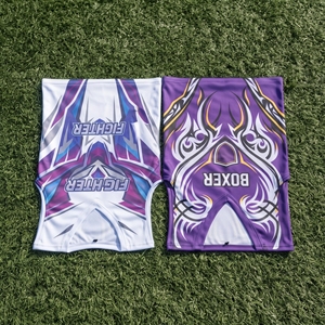 Débardeur d'entraînement de boxe MMA sans manches, léger et respirant, pour le sport, avec sublimation - Product Image 4