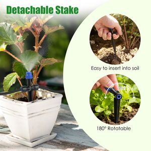 Sistema de Riego Automático para Jardín de 75 Pies con Boquilla de Nebulización Ajustable y Conexión Rápida, Riego por Goteo y Nebulización de 75 Pies para Césped y Jardín - Product Image 6