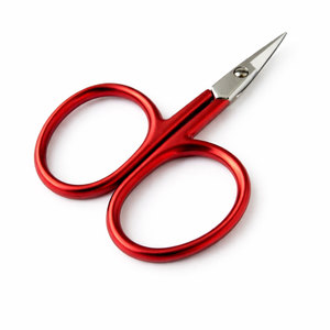 Professional Mini Red Embroidery <b>Scissors</b> Soft Grip Handle Stainless Steel Precision Sharp Tip for <b>Sewing</b> Tailor Craft & DIY Use - Product Image 4
