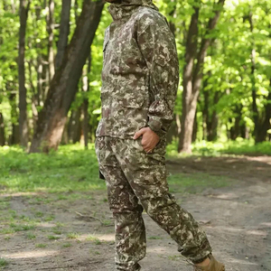 Uniforme Táctico de Camuflaje Personalizado de Alta Calidad para Senderismo y Caza, con Capucha y Manga Larga - Product Image 4