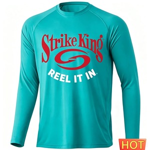 Custom Unisex Fishing <b>Shirt</b> Long Sleeve <b>Moisture</b> <b>Wicking</b> Quick Dry Lightweight Performance Sportswear Outdoor Anti-UV Adult - Product Image 4