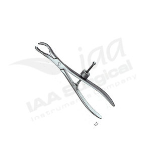 Pinza Quirúrgica para Sujeción de Huesos, Acero Inoxidable, Instrumento Ortopédico de Grado Hospitalario, Reutilizable - Product Image 6