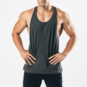 Wholesale Custom Logo 100% Cotton <b>Singlet</b> Muscle Athletic Shirts Sleeveless Fashion Wear Workout Acid Wash Tank Top <b>For</b> <b>Men</b> - Product Image 5
