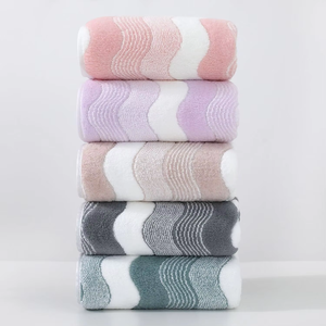 Premium Quality Face <b>Towel</b> Soft Smooth Cotton <b>Hand</b> <b>Towel</b> for Gym Salon Spa Bathroom OEM Wholesale Bulk Orders Chevron <b>Pattern</b> - Product Image 1