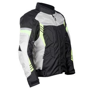 All Season <b>Biker</b> <b>Jacket</b> with Thermal Liner Waterproof Summer Motorcycle <b>Jacket</b> with CE Armor and Hi Vis Panels Yellow - Product Image 5
