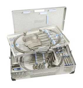 Set de Retractores Manuales Bookwalter, Sistema de Retracción de Anillos Autoestables de Acero Inoxidable de Grado Médico con Caja de Esterilización - Product Image 5