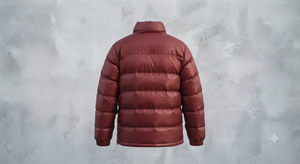 Veste d'hiver matelassée en duvet pour homme, fermeture éclair, col montant, capuche, vêtement d'extérieur décontracté - Product Image 2
