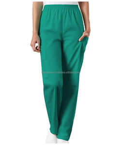 Pantalones de trabajo para mujer de la mejor calidad, pantalones de trabajo para mujer hechos de poliéster 77% y pantalones de trabajo de rayón 23% - Product Image 3