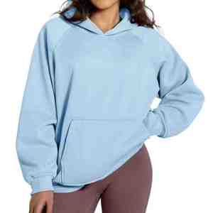 Top Design Custom made OEM warm womens oversize hoodies perfect for fall and winter fashion thick women oversize hoodies - Product Image 1