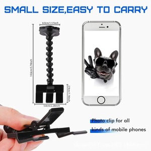 Outil de photographie pour animaux de compagnie : objectif d'observation pour chat et chien, perche à selfie pour téléphone portable, support de friandises accrocheur d'attention, clip à selfie - Product Image 4
