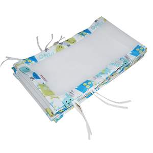 Protector de Cuna Transpirable para Bebé East Coast Corp, Forro de Malla de Algodón para Cuna, Protector de Seguridad Infantil para Cuna, Certificado CPC, Personalizado - Product Image 1