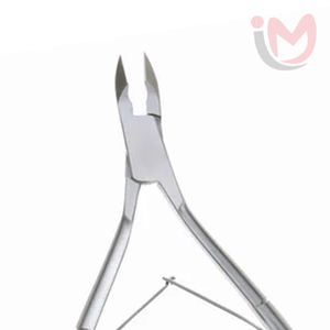 Pince à cuticules professionnelle doublement affûtée en acier inoxydable de qualité chirurgicale, outil de manucure et pédicure pour soins des ongles, large pour les doigts de bébé - Product Image 2