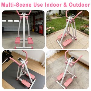 เครื่องเดินวงรีแบบพับได้ Air Walk พร้อมระบบแม่เหล็ก จอ LCD สำหรับการออกกำลังกายแบบเบาๆ ทั่วร่างกาย - Product Image 5