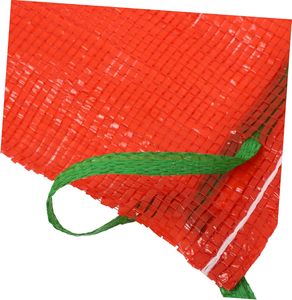 Reusable Mesh Vegetable Bags With Drawstring Washable Storage Bags For Onions Potatoes Fruits Seafood - Product Image 5