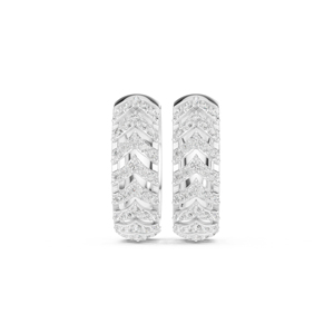 14K Rose Gold Round Lab-Grown Diamond Earrings for Women Party Wear Earring New Grown Diamond - Product Image 5