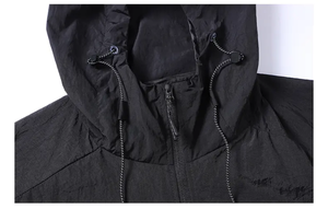 Men's <b>Red</b> Fleece Jacket Stand Collar Zipper Closure Windproof Casual Outdoor Wear Autumn Season Regular Fit Slim Style - Product Image 4