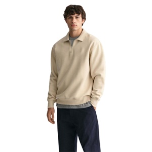 Long Sleeve Quarter <b>Zip</b> Winter <b>Sweatshirt</b> for <b>Men</b> and Women Trendy Casual Fleece Pullover Hoodie 100% Cotton Eco-Friendly - Product Image 1