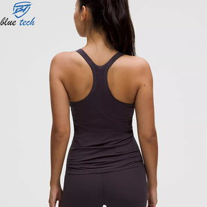 Custom Logo Front Breathable Women Yoga Tank Top Fitness Gym Sleeveless Workout Activewear Stretch Sportswear OEM Services - Product Image 4