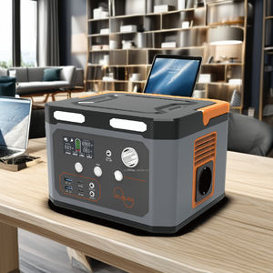 JSWA-300ポータブル発電所純粋な正弦波86,400mAhバッテリー300W (600Wピーク) 懐中電灯緊急バックアップ - Product Image 4