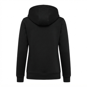 Sudadera con capucha unisex de color sólido, tejida en algodón, corte regular, informal, para otoño. - Product Image 2