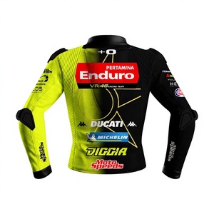 Fabio Di Giannantonio MotoCP Mens Leather2026 <b>Racing</b> <b>Jacket</b>/Chaquetta Made To Measure Motorbike Riding Gear with CE Level 2 - Product Image 2