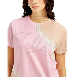 Camiseta Tie & Dye para Mujer, Nueva Llegada, con Logotipo Personalizado, Diferentes Diseños - Product Image 3