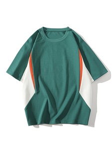 Camisetas Premium con Estampado Gráfico Lavado al Ácido, Corte Holgado, Logotipo Personalizado, Estilo Vintage, Ropa Casual Urbana de Algodón para Hombre - Product Image 4
