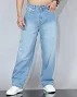 Ensemble décontracté pour homme, veste en jean et jean large noir, tenue de printemps écologique - Product Image 1