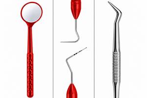 Kit de miroirs dentaires jetables à usage unique, moletés, HD, anti-buée, pour examen et instruments chirurgicaux buccaux - Product Image 3