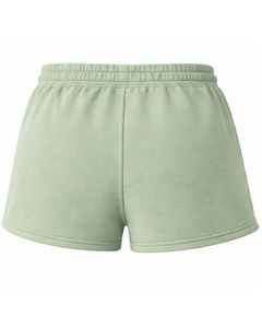Manufacturer Women Sage Green Cotton Fleece <b>Shorts</b> Elastic Waist Casual Summer Lounge Wear Custom Manufacturer Premium Quality - Product Image 2