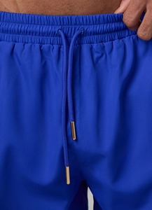 Pantalones Cortos de Verano para Hombre de Alta Calidad, Color Azul, Personalizados OEM – Transpirables, de Secado Rápido, Ecológicos, de Algodón, con Cordón Ajustable, Cómodos e Informales - Product Image 6
